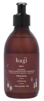 Hagi - Men - Natural Beard & Moustache Shampoo - Whisky Barber - 300 ml 