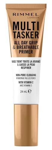 RIMMEL - MULTI TASKER - All Day Grip & Breathable Primer - Moisturizing Makeup Base - 24 ml 