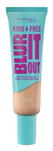 RIMMEL - Kind & Free - Blur It Out - Mattifying Skin Tint - Lekki podkład matujący do twarzy - 30 ml