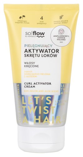 So!Flow - Curl Activator Cream - Pielęgnujący aktywator skrętu loków - 150 ml 