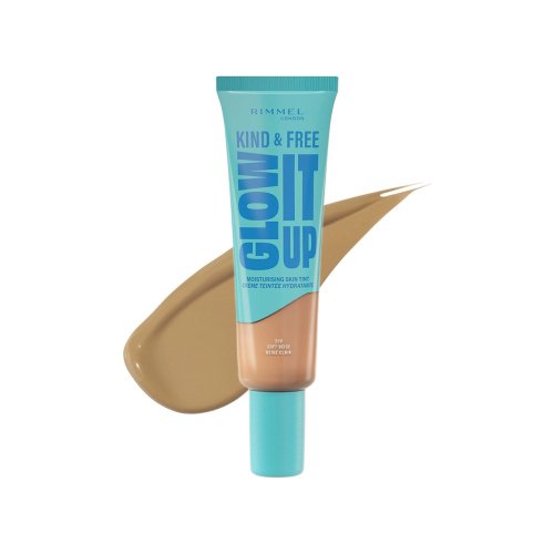 RIMMEL - Kind & Free - Glow It Up - Moisturising Skin Tint - 30 ml - 200 Soft Beige 