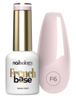 Clavier - Nailsology - French Base - Base Coat - Baza hybrydowa do manicure francuskiego - 8 ml - F06 MARSHMALLOW - F06 MARSHMALLOW