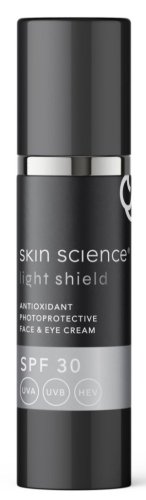 Skin Science - Light Shield - Antioxidant Photoprotective Face & Eye Cream - Hipoalergiczna emulsja do twarzy i pod oczy SPF30 - 30 ml 