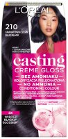 L'Oréal - Casting Créme Gloss - Caring Color without Ammonia - 210 Blue Black