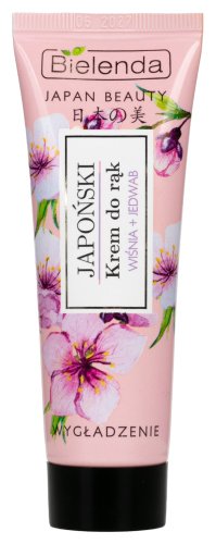 Bielenda - JAPAN BEAUTY - Japanese Hand Cream - Cherry + Silk - 50 ml