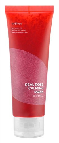 ISNTREE- Real Rose - Calming Mask - Żelowa maska nawilżająca do twarzy - 100 ml