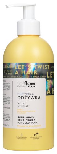 So!Flow - Nourishing Conditioner For Curly Hair - Odżywcza odżywka do kręconych włosów - 400 ml 