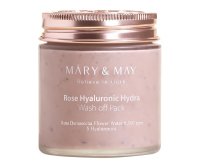 Mary&May - Rose Hyaluronic Hydra - Wash Off Pack - Nawilżająca maseczka do twarzy z glinką - 125 g