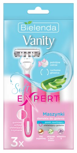 Bielenda - Vanity - Damskie maszynki do golenia - 3 sztuki