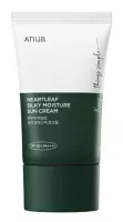 ANUA - Heartleaf - Silky Moisture Sun Cream - Face Cream with SPF50 / PA++++ - 50 ml
