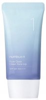 Numbuzin - No 1 Pure Glass Clean Tone Up - Tinted Protective Cream SPF50+ PA++++ - 50 ml