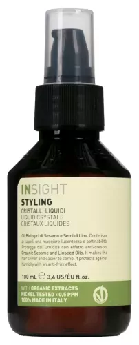 INSIGHT - Styling - Liquid Crystals - Moisturizing Liquid Crystals for Dry and Damaged Hair - No Rinsing - 100 ml