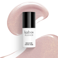 Kabos - Rubber - Building Cover Base - 8 ml - Shiny Gold Nude - Shiny Gold Nude