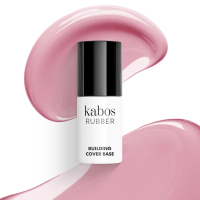 Kabos - Rubber - Building Cover Base - Kauczukowa baza budująca do paznokci - 8 ml - Dark Blush  - Dark Blush 