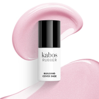 Kabos - Rubber - Building Cover Base - Kauczukowa baza budująca do paznokci - 8 ml - Shiny Light Pink  - Shiny Light Pink 