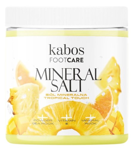Kabos - Foot Care - Mineral Salt - Sól mineralna do stóp - Tropical Touch - 250 g 