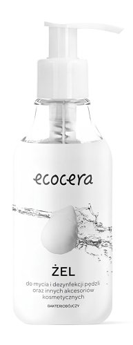 Ecocera - Żel do mycia i dezynfekcji pędzli oraz innych akcesoriów kosmetycznych - 200 ml 
