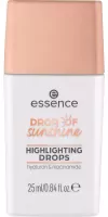 Essence - Drop of Sunshine - Highlighting Drops - Lekkie kropelki rozświetlające do twarzy - 25 ml 