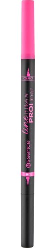 Essence - Line It Like a Pro! - Eyeliner z korektorem w pędzelku - 1,2 ml 