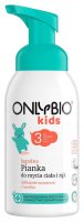 ONLYBIO - KIDS - Gentle Foam for Washing Body and Hands for Children from 3 Years of Age - 300 ml