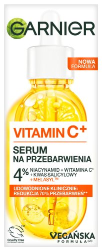 GARNIER - Vitamin C+ - Brightening Serum - Serum na przebarwienia z witaminą C - 30 ml
