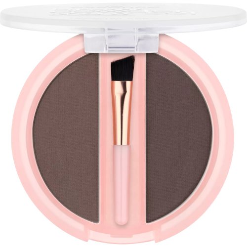 Essence - Brow Powder Duo Set - 1.8 g - 03 Dark