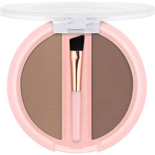 Essence - Brow Powder Duo Set - 1.8 g - 01 Light