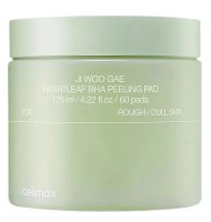 Celimax - Ji Woo Gae - Heartleaf BHA Peeling Pad - Peelingujące płatki do twarzy - 60 sztuk