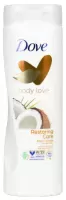 Dove - Restoring Care - Body Lotion - Coconut and Almond Milk - 400 ml