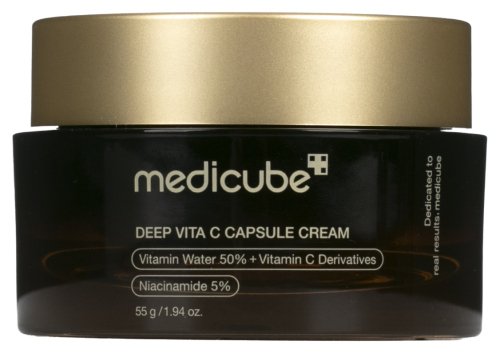 Medicube - Deep Vita C - Capsule Cream - Brightening and Firming Face Cream with Vitamin C - 55 g 