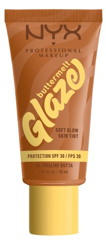 NYX Professional Makeup - Buttermelt Glaze Soft Glow Skin Tint - Podkład w kremie - SPF30 - 30 ml 