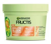 GARNIER - FRUCTIS - Keratin Sleek - Mask - Wygładzająca maska do włosów z keratyną - 370 ml 