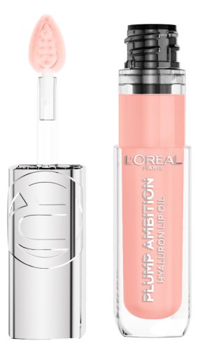 L'Oréal - Plump Ambition Hyaluron Lip Oil - 5 ml  - 201 Milky Nu 