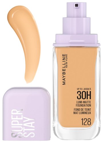 Maybelline - SUPER STAY - Lumi Matte Foundation - Liquid Foundation - 35 ml  - 128