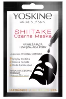 YOSKINE - GEISHA MASK - SHIITAKE - Czarna maska w płachcie - 20 ml