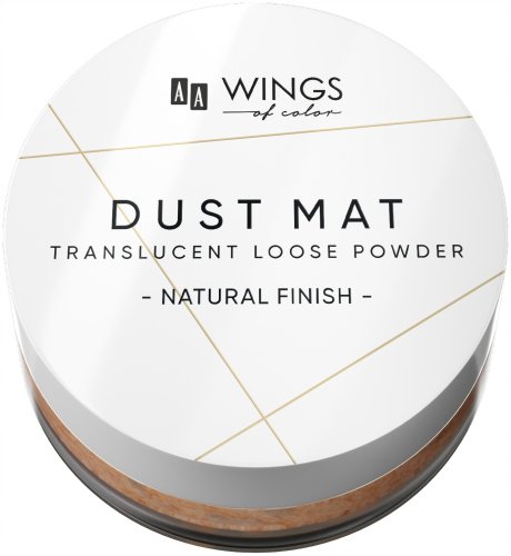 AA - Wings of Color - Dust Mat - Translucent Loose Powder - Transparent face powder - 12 g 