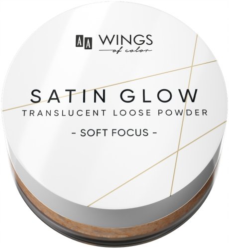 AA - Wings of Color - Satin Glow - Translucent Loose Powder - Illuminating face powder - 3.5 g 