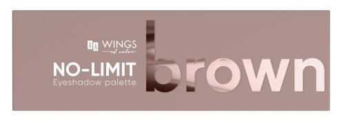 AA - Wings of Color - No Limit - Eyeshadow Palette - Brown - Paleta 4 cieni do powiek - 4 x 1g