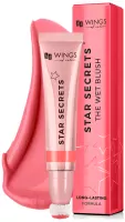 AA - Wings of Color - Star Secrets - The Wet Blush - Rozświetlający róż w kremie - 02 Strawberry Pink - 13 ml 