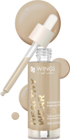 AA - Wings of Color - Healthy Wear - Illuminating foundation - Face Tint - 30 ml - 303 Light Beige - 303 Light Beige