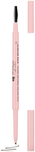 AA - Wings of Color - Star Secrets - The Micro Precise Brow - Precyzyjna kredka do brwi ze szczoteczką - 0,06 g - 03 Cool Brown 