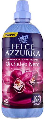 FELCE AZZURRA - Concentrated Softener - Orchidea Nera - Fabric softener - Black Orchid and Silk - 900 ml