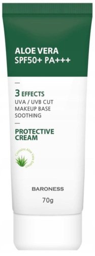 BARONESS - Aloe Vera SPF50+ PA+++ Protective Cream - 70 g