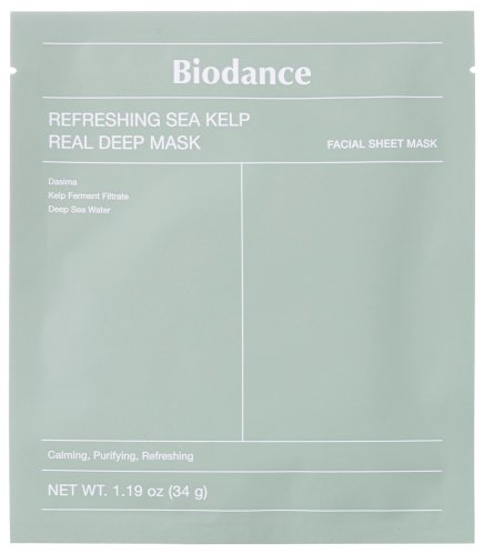 Biodance - Refreshing Sea Kelp - Real Deep Mask - Moisturizing and Soothing Face Mask - 1 pc.   
