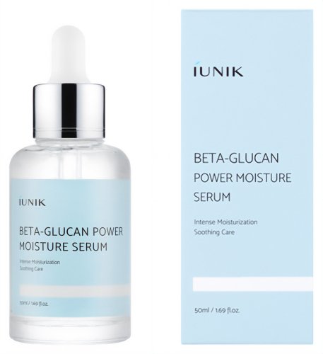 iUNIK - Beta-Glucan - Power Moisture Serum - Moisturizing and Soothing Face Serum - 50 ml