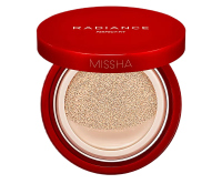 Missha - RADIANCE Perfect Fit - Cushion Foundation - Podkład w poduszce SPF50+ PA+++ - 15 g - 21N Vanilla - 21N Vanilla