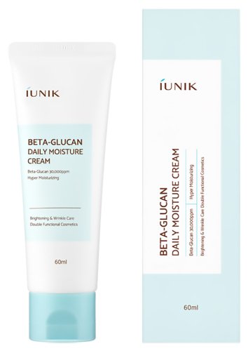iUNIK - Beta-Glucan - Daily Moisture Cream - Nawilżający krem do twarzy - 60 ml 