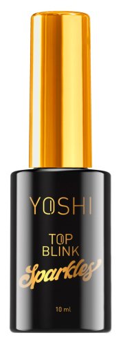 YOSHI - Top Blink Sparkles - Top hybrydowy do stylizacji paznokci - 10 ml 