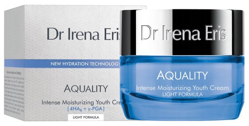 Dr Irena Eris - AQUALITY - Intense Moisturizing Youth Cream - Rejuvenating Face Cream - Day/Night - 50 ml