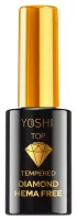 YOSHI - Top Tempered Diamond UV/LED Hybrid - Top hybrydowy do stylizacji paznokci - 10 ml